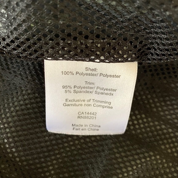 Mondetta Rain Jacket, Size XS, Black - Picture 16 of 16